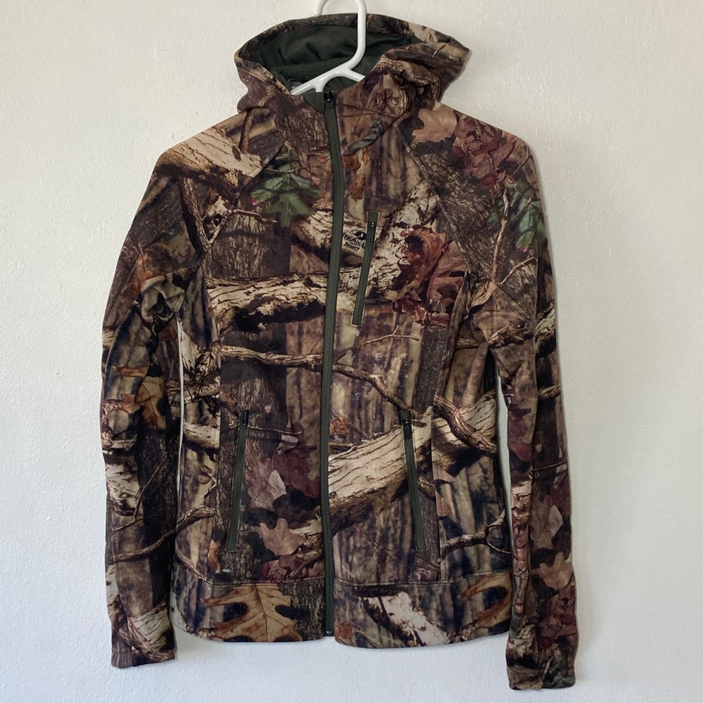 ICEBREAKER Merino Camo Hoody Full Zip